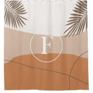 F - Initial Monogram Letter F Abstract Design