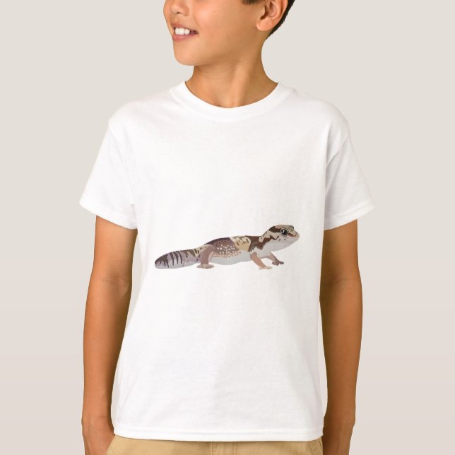 F is for Fat Tailed Gecko T-Shirt (Front)