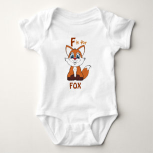 "F is for FOX" Childs Shirt