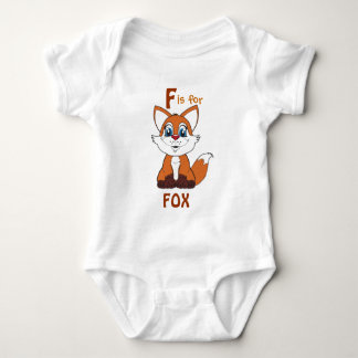 "F is for FOX" Childs Shirt