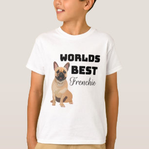 F is for Frenchie Dog T-Shirt