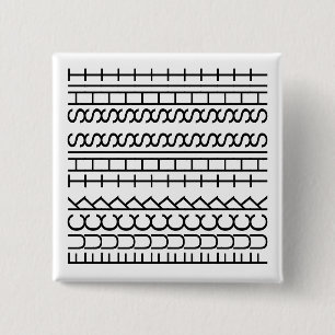 F**k This Shit-Hidden Message 144BW Funny Novelty 2 Inch Square Button