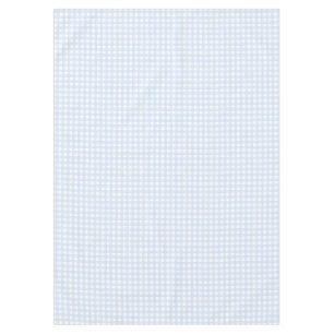 F & L Blue Gingham Tablecloth
