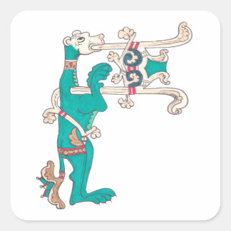 F - MINIATURE SQUARE STICKER