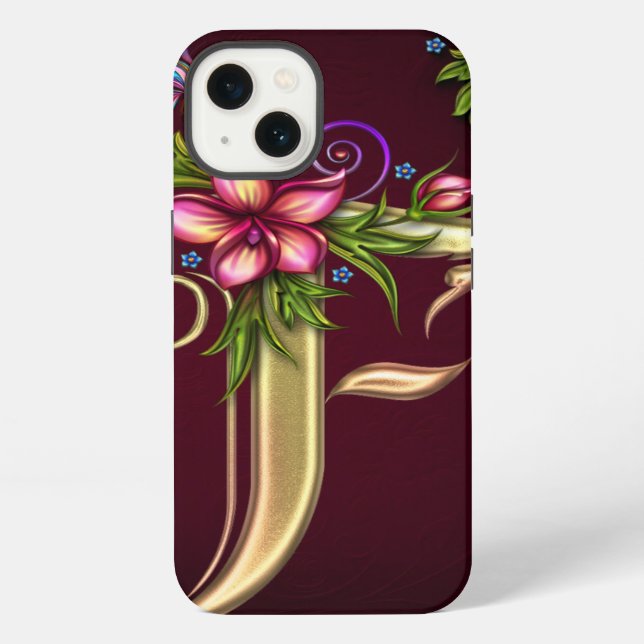 F Monogram iPad Air Case (Back)