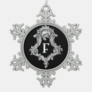 F Monogramme Ornement initial