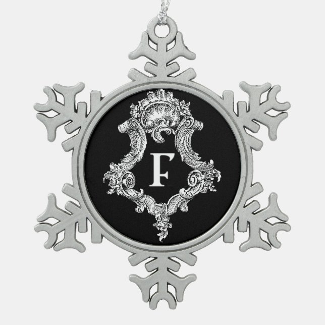 F Monogramme Ornement initial (Devant)