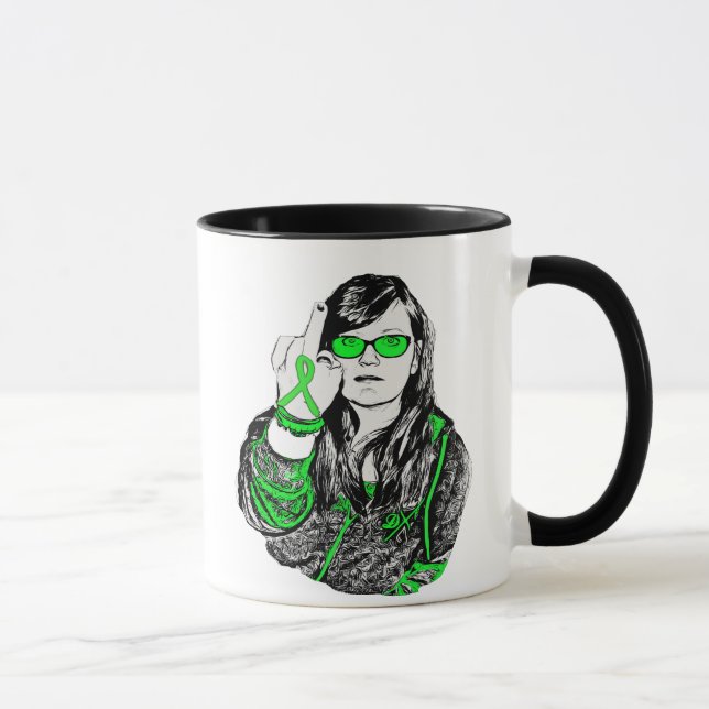 F Off Lyme Disease Coffee Mug (Right)