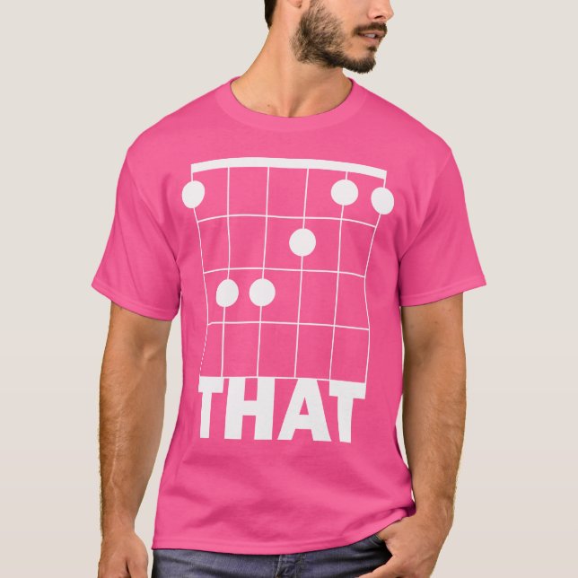 F That Funny Guitar Chord T-Shirt (Front)