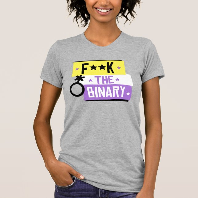 F the Binary T-Shirt (Front)
