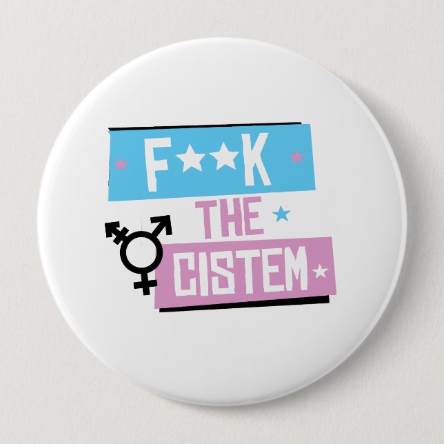 F- The Cistem - -  4 Inch Round Button (Front)