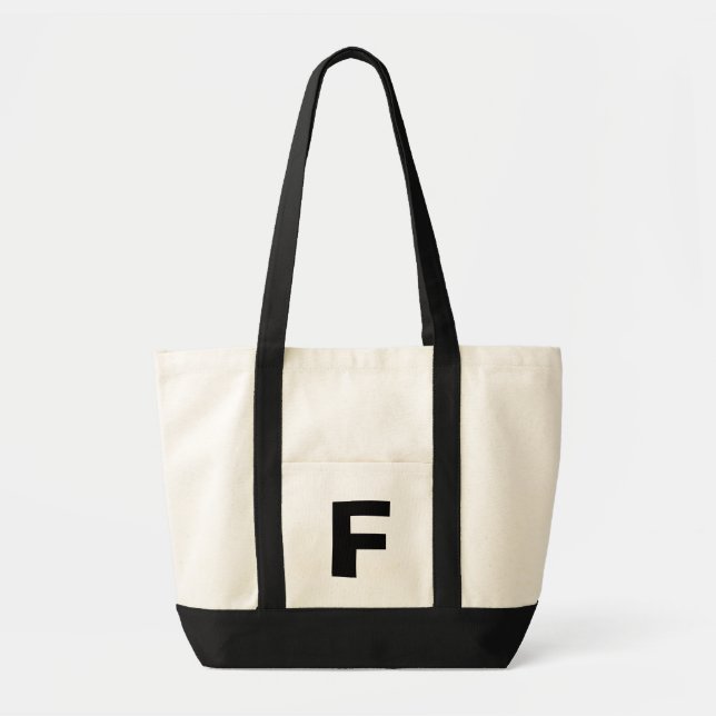 F TOTE BAG (Front)