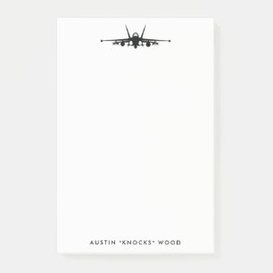 FA-18C Hornet Personnalisez le bloc-notes post-it