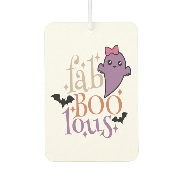 Fa BOO Lous Fa BOO Lous Halloween Ghost Air Freshener (Front)