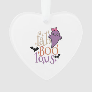 Fa BOO Lous Fa BOO Lous Halloween Ghost Ornament