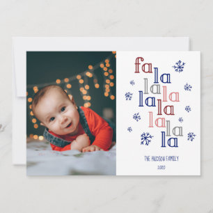 Fa La La   Carte de vacances