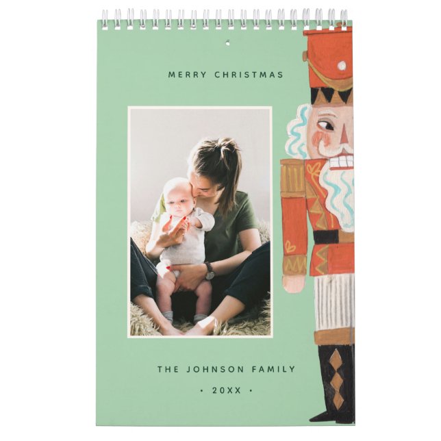 Fa La La Christmas Nutcracker Ballet Dancer Photo Calendar (Cover)