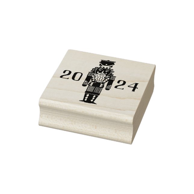 Fa La La Christmas Nutcracker Ballet Dancer Rubber Stamp (Stamp)