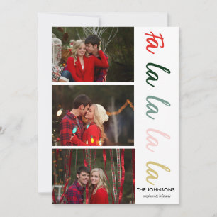 Fa La La La Cards / Christmas Cards