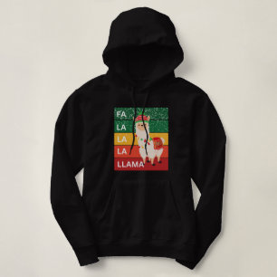FA LA LA LA LLAMA HOODIE