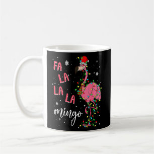 Fa La La La Mingo Flamingo For Christmas Xmas Gift Coffee Mug