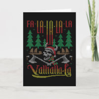 Fa-La-La-La Valhalla-La Norsk Viking Ugly