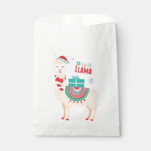 Fa La La Llama   Christmas Favour Bag