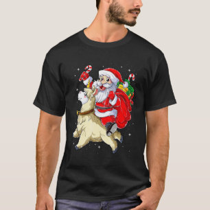 Fa la la Llama Christmas Santa Llamacorn Unicorn G T-Shirt