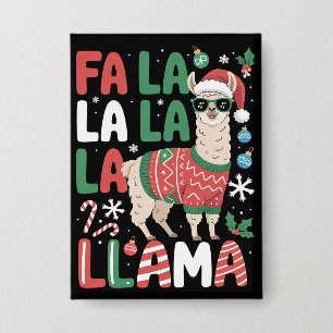 Fa La La Llama Funny Llama Christmas Animal Lover 