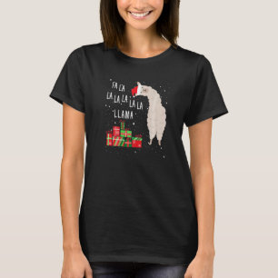 Fa La La Llama Llama Christmas Women Men Kids T-Shirt