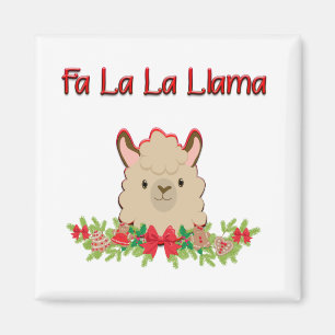 Fa La La Llama Magnet