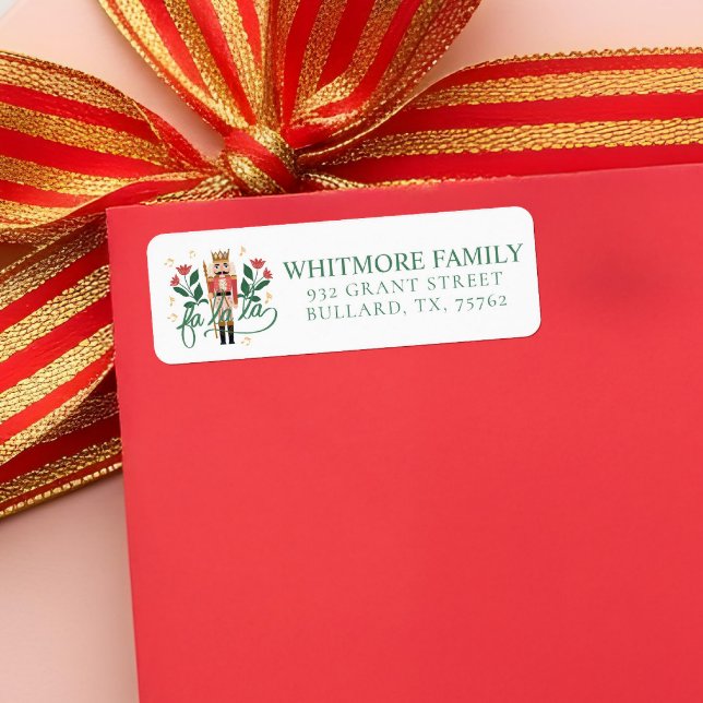 Fa La La Whimsical Nutcracker Ballet Christmas (Fa La La Whimsical Nutcracker Ballet Christmas Label)