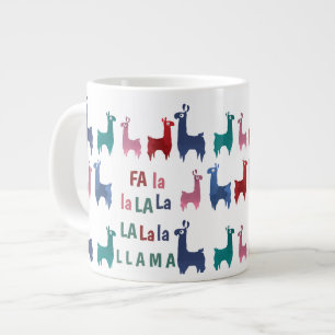 Fa La Llama Jumbo Mug