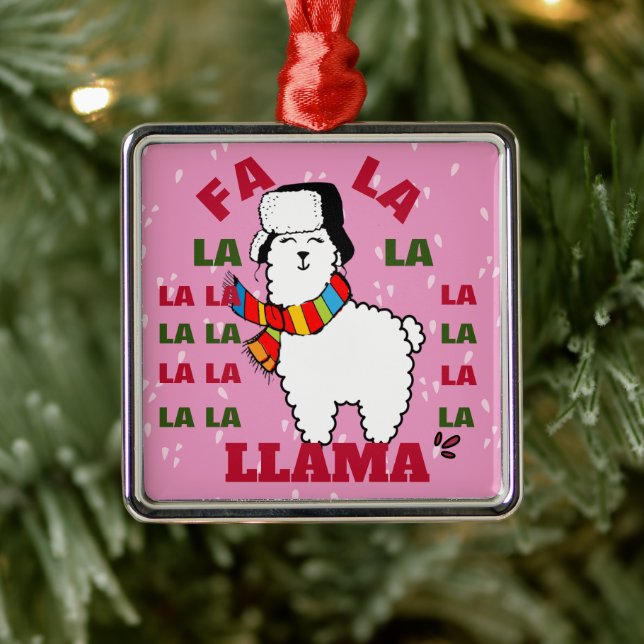 Fa La Llama Ornement - Bébé Il fait froid dehors (Arbre)