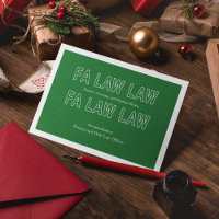 Fa Law Law Funny Lawyer Joke Christmas