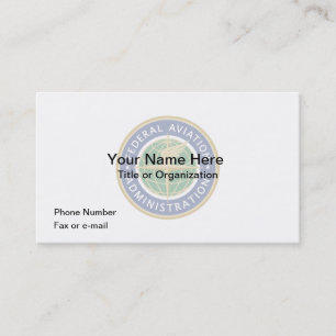 FAA Calendar Business Card