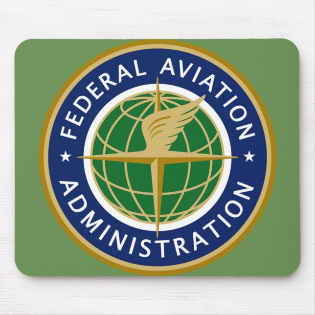 FAA federal aviation administration Mouse Pad (Front)