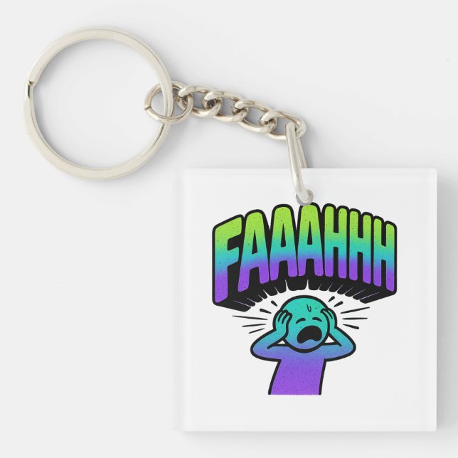 FAAAAHHH  KEYCHAIN (Front)