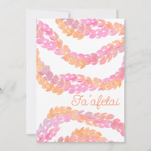 Fa'afetai Thank You Card