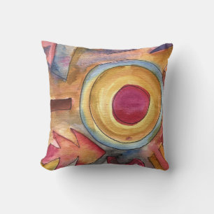 Faall Colours Retro Water Colour Pillow