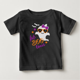 Fab Boo Lous Halloween Ghost Baby T-Shirt