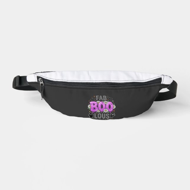 Fab Boo Lous Halloween Ghost Design_1 Fanny Pack (Front)