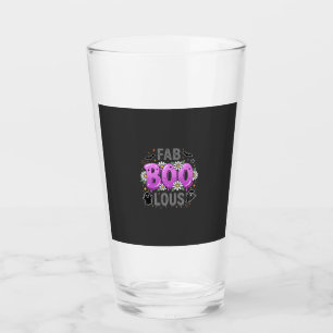 Fab Boo Lous Halloween Ghost Design_1 Glass