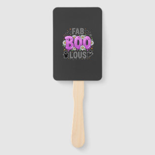Fab Boo Lous Halloween Ghost Design_1 Hand Fan