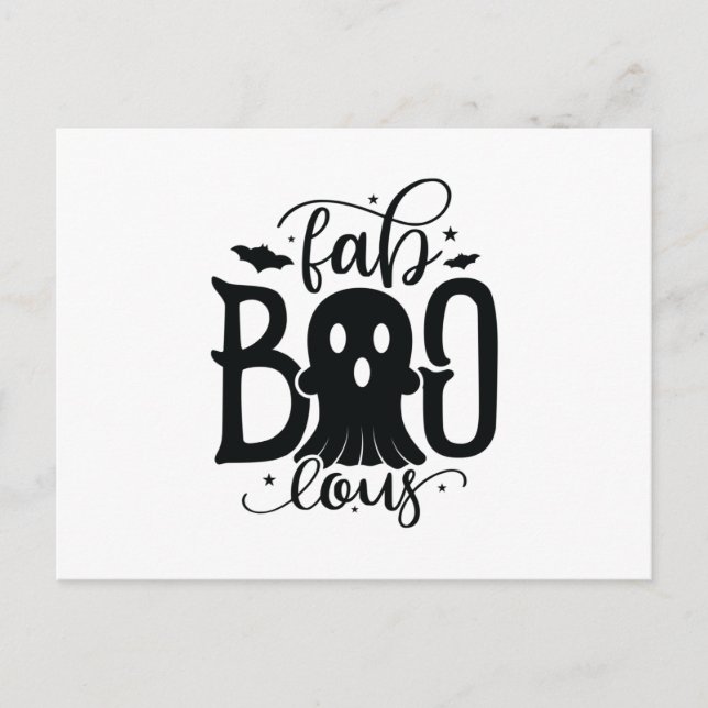 Fab Boo Lous Postcard (Front)