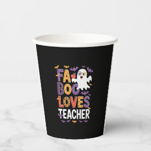 Fab Boo Lous Retro Halloween Paper Cups