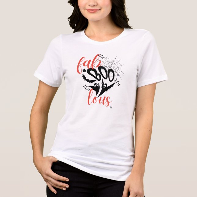fab boo lous Tri-Blend shirt (Front)