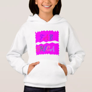 FAB CHICA LOGO filles conception rose et texte de 