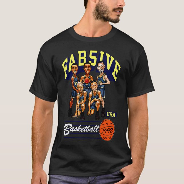 Fab Five Michigan T-Shirt (Front)