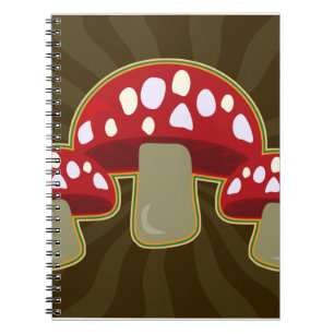 Fab Fungi Mushrooms Notebook